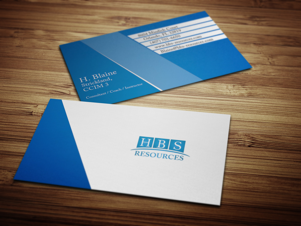 Design de Carte de Visite par LuCa pour HBS Resources | Design #3985412