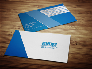 Business Card Design by LuCa for HBS Resources | Design #3985412