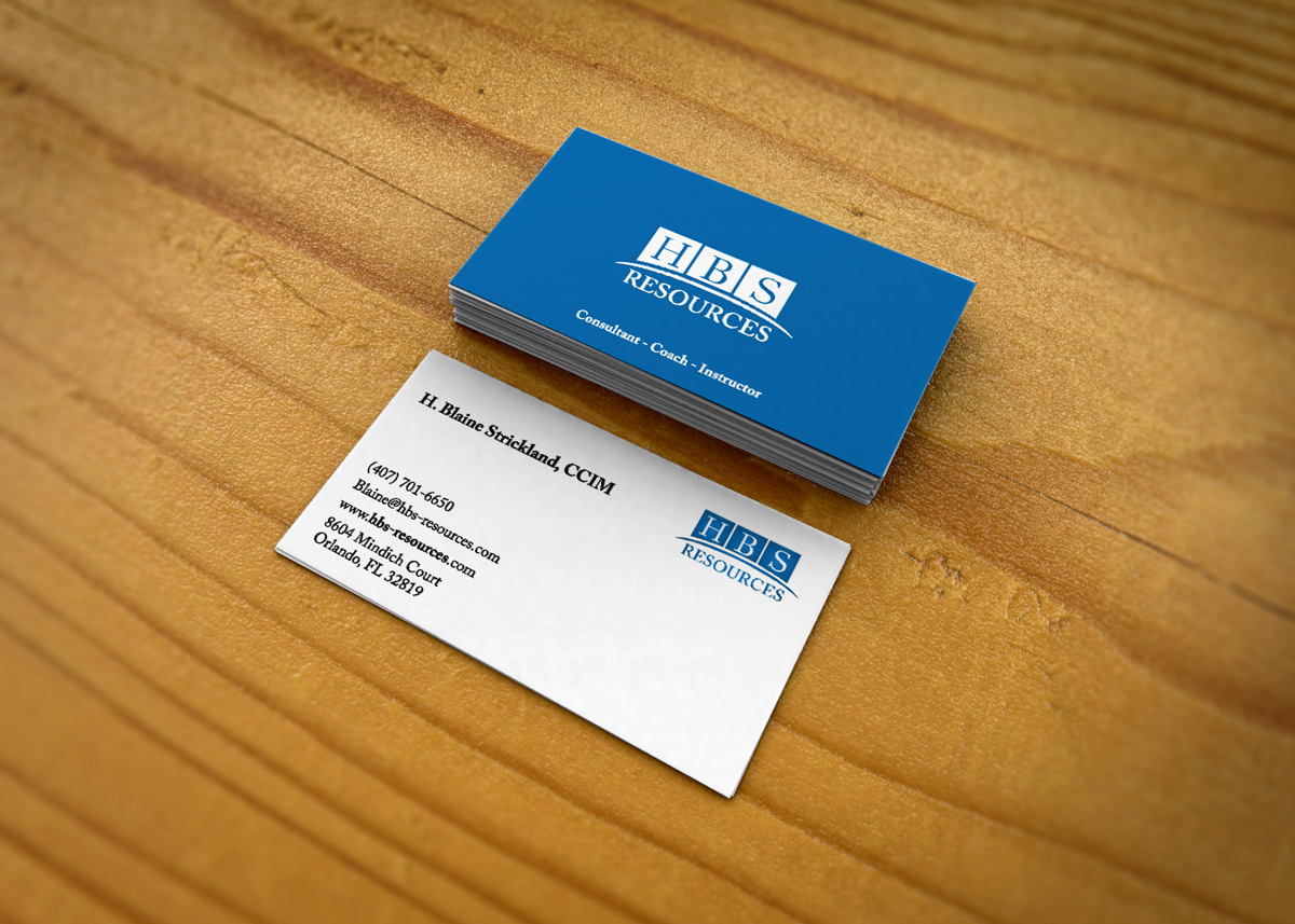 Business Card Design by Roy for HBS Resources | Design #3940494