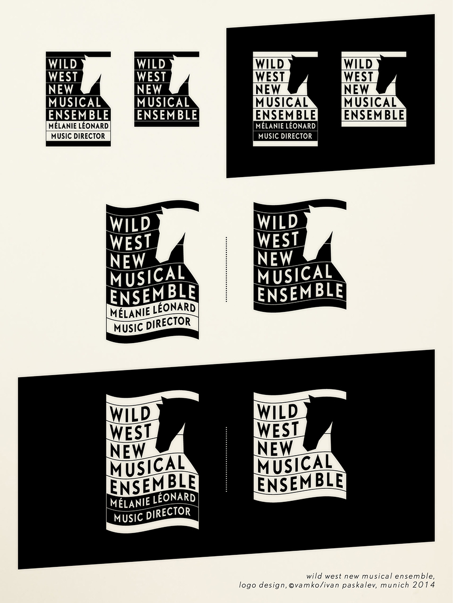 Logo Design by vamko for Wild West New Music Ensemble | Design #3941319