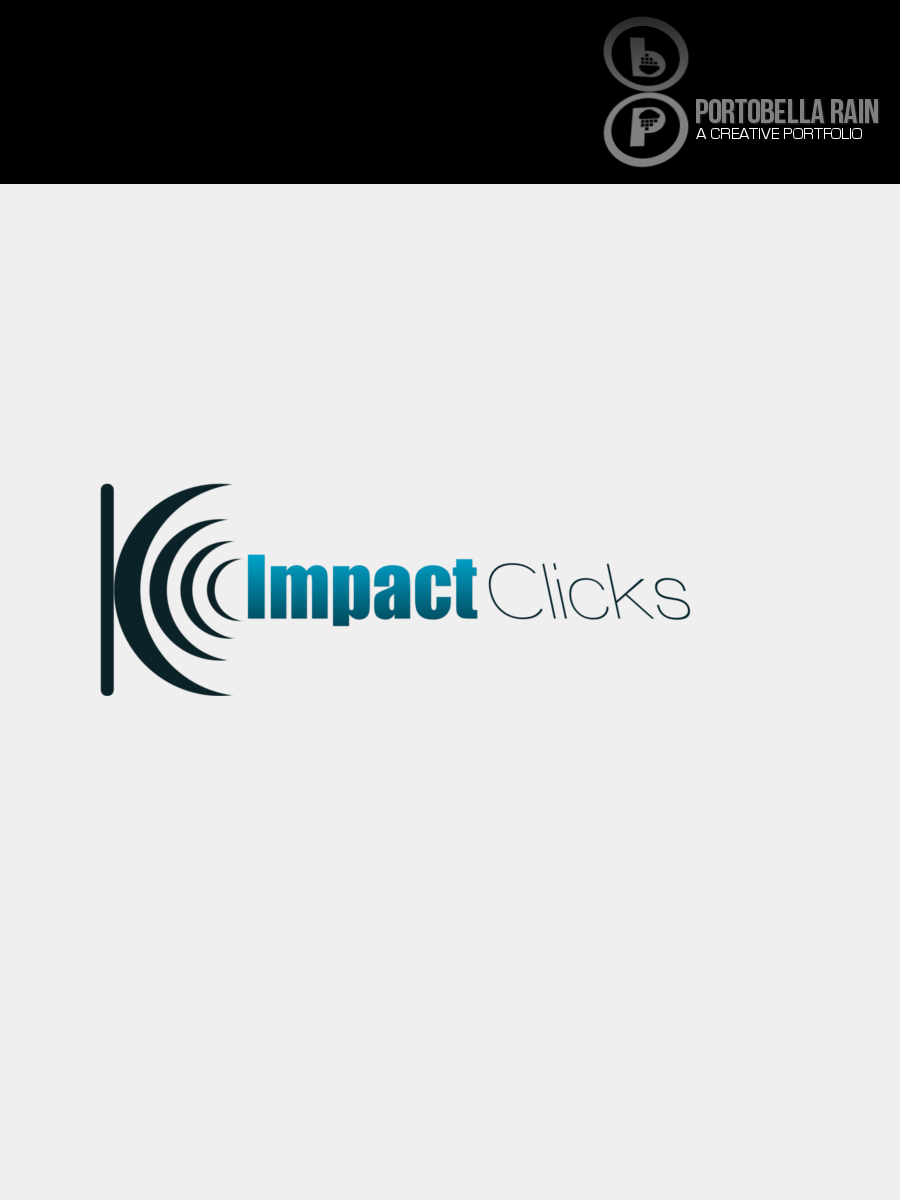 Logo Design by CutCorner Creatives for Impact Clicks Pty Ltd | Design #1065902
