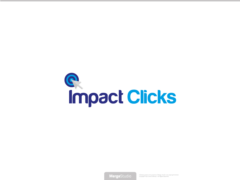Logo Design by MergeStudio for Impact Clicks Pty Ltd | Design #1068319