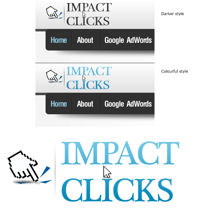 Logo-Design von roflmfaoo für Impact Clicks Pty Ltd | Design #1064576
