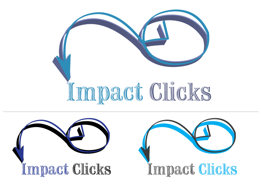 Logo Design by Halime for Impact Clicks Pty Ltd | Design #1085926