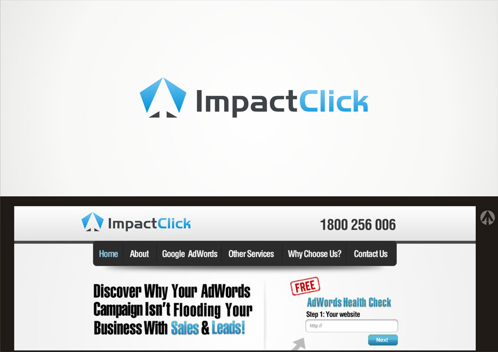 Logo Design by MBARO for Impact Clicks Pty Ltd | Design #1079209