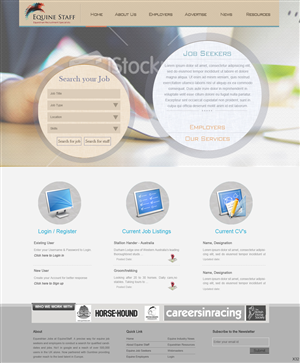 Web Design par pb pour Prestige | Design : #1071788