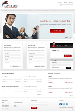 Web Design par pb pour Prestige | Design : #1074602