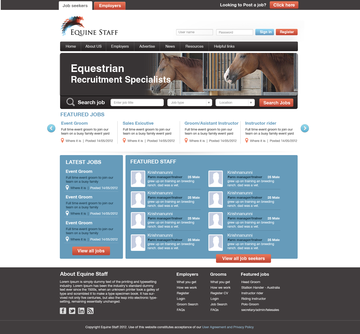 Web Design by krishnan for Prestige | Design #1127010