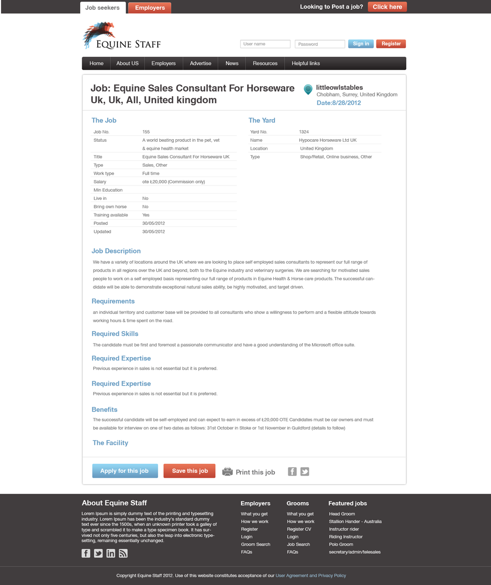 Web Design by krishnan for Prestige | Design #1139822
