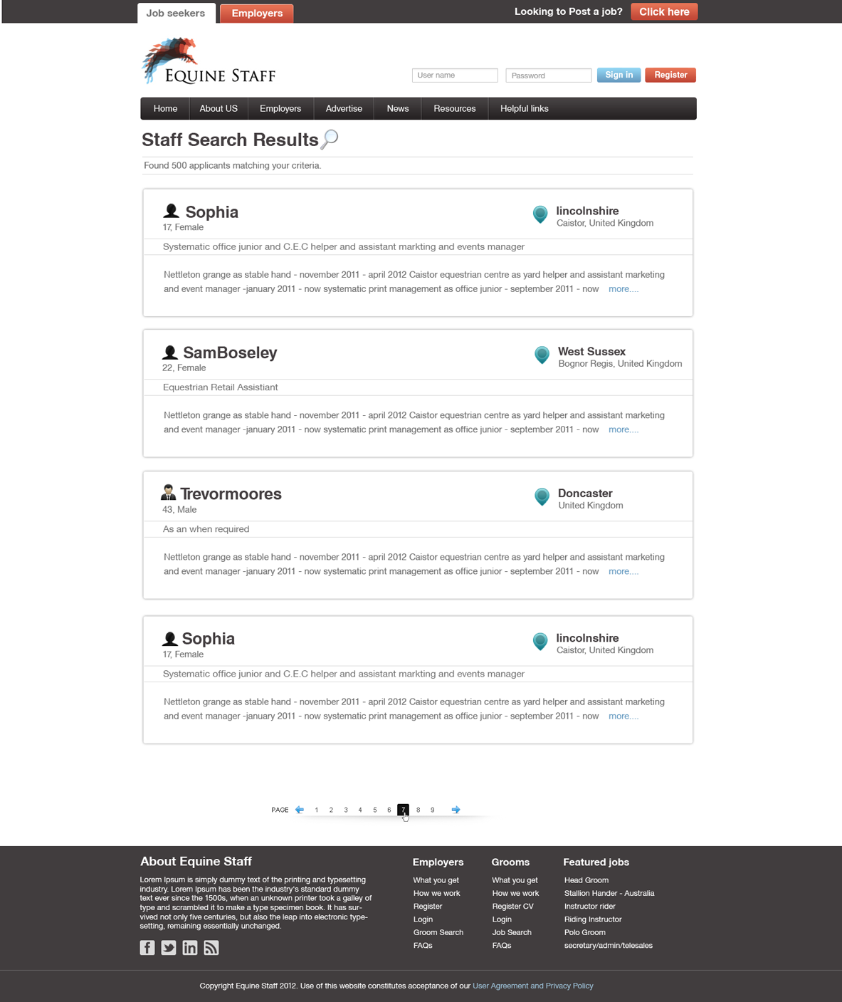 Web Design par krishnan pour Prestige | Design #1139853