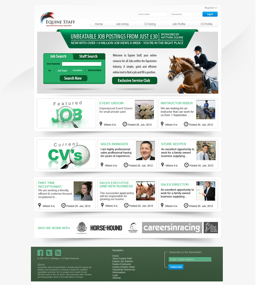 Web Design par MANI pour Prestige | Design #1072200