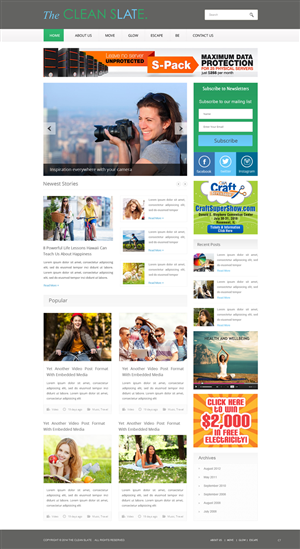 Web Design by pb for this project | Design: #3941726