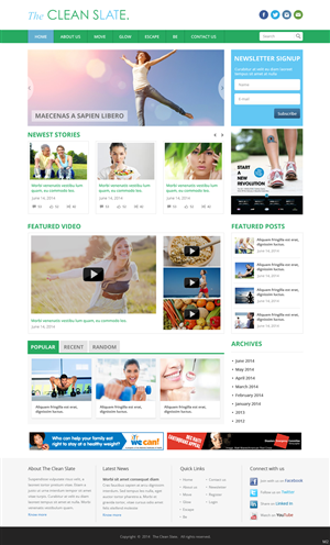 Web Design by pb for this project | Design: #3941761