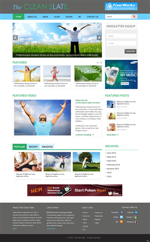 Web Design by pb for this project | Design: #3946288