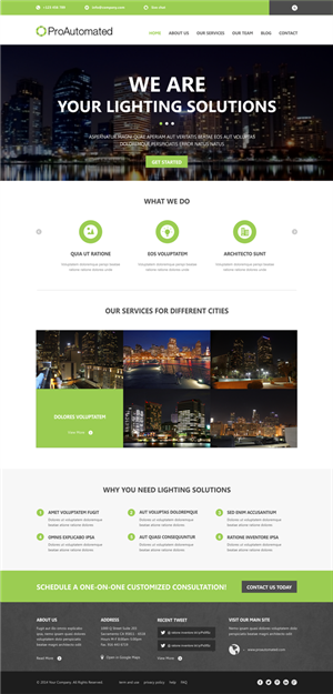 Diseño Web por Silverfox Studio para este proyecto | Diseño: #3941584