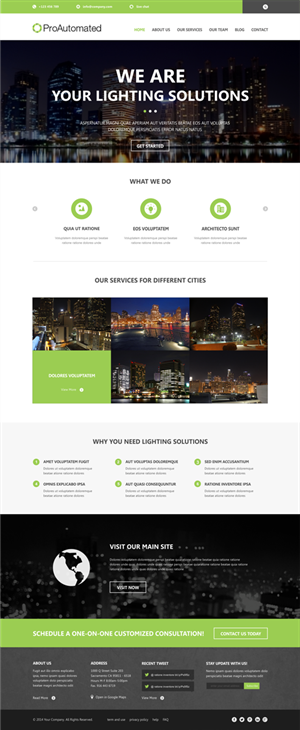 Diseño Web por Silverfox Studio para este proyecto | Diseño: #3941653