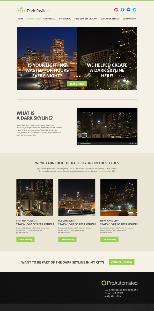 Diseño Web por Silverfox Studio para este proyecto | Diseño #3952110