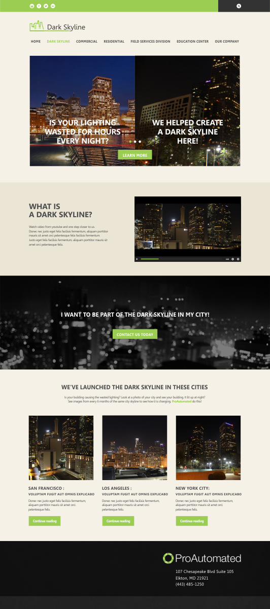 Web Design by Silverfox Studio for this project | Design: #3952134