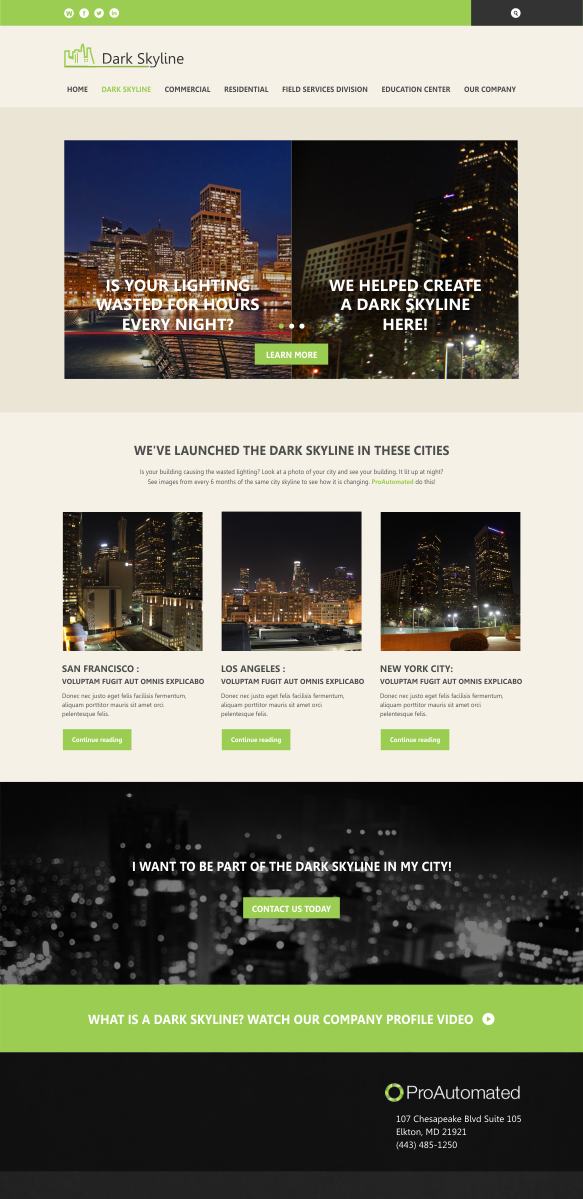 Diseño Web por Silverfox Studio para este proyecto | Diseño #3952135