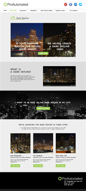 Web Design by Silverfox Studio for this project | Design #4151529