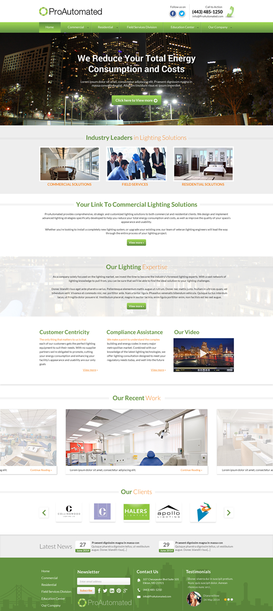 Web Design by Behriatech for this project | Design #3948992