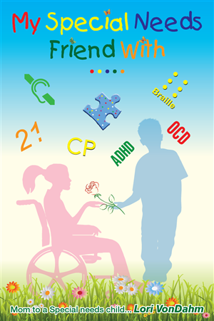 Special needs children book cover design