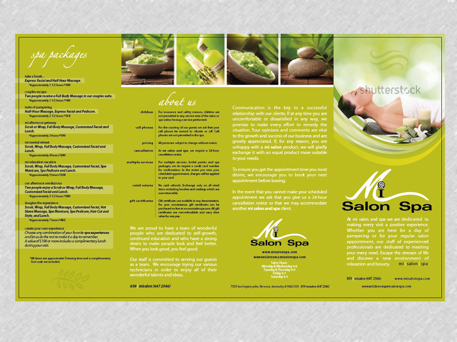 Brochure Design by Alaya for this project | Design #1067947
