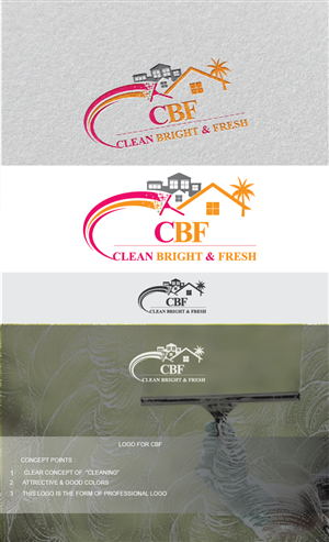 Logo-Design von alizainbarkat für cbf cleaners | Design: #3960072