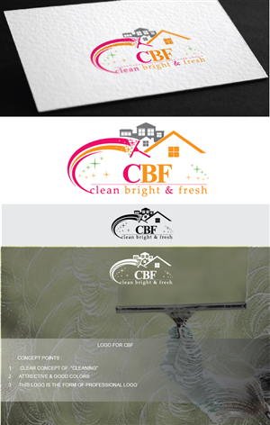 Logo-Design von alizainbarkat für cbf cleaners | Design: #3982806