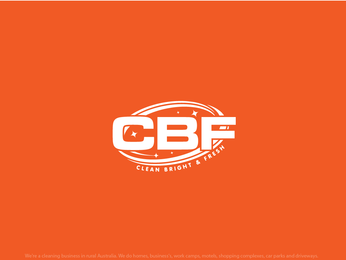 Logo Design by Colorflix™ for cbf cleaners | Design #3949406