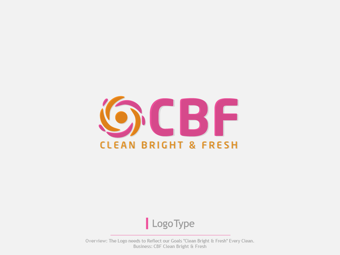 Logo Design by Colorflix™ for cbf cleaners | Design #3975933