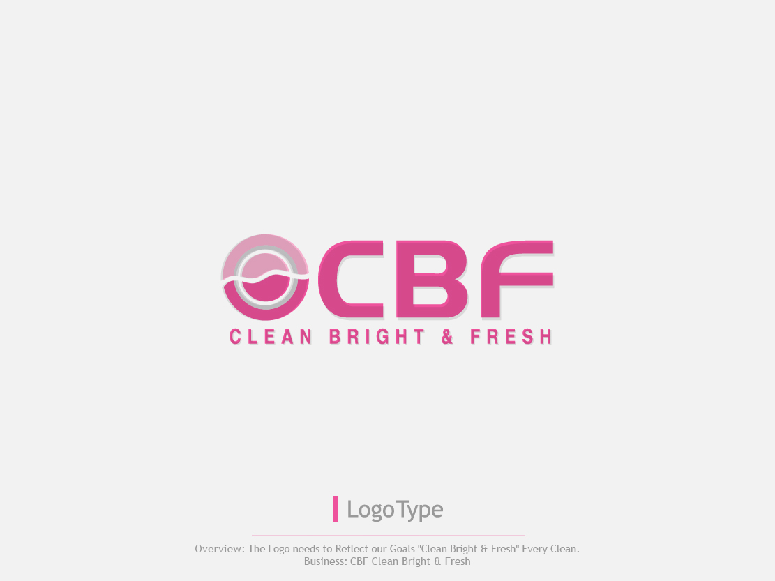 Logo Design by Colorflix™ for cbf cleaners | Design #3975934