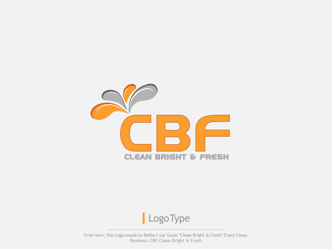 Logo Design by Colorflix™ for cbf cleaners | Design #3975935