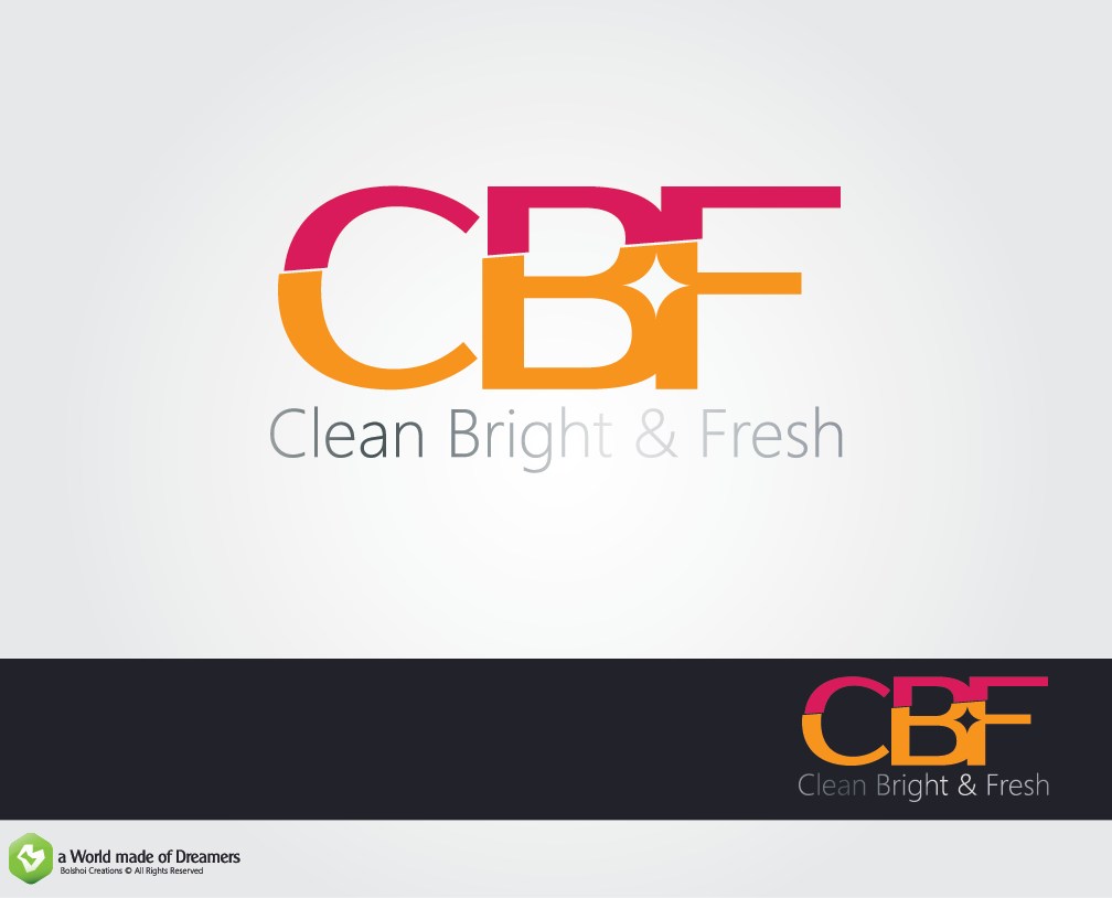 Logo Design by Bolshoi Creations for cbf cleaners | Design #3973260