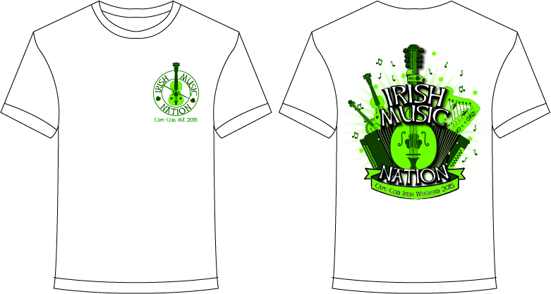 T-shirt Design by rachel for Irish music nation | Design: #3966595