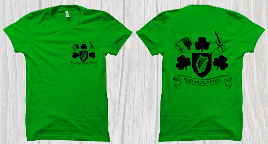 T-shirt Design by erex for Irish music nation | Design #3978391