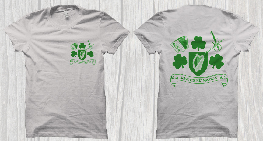 T-shirt Design by erex for Irish music nation | Design #3978415