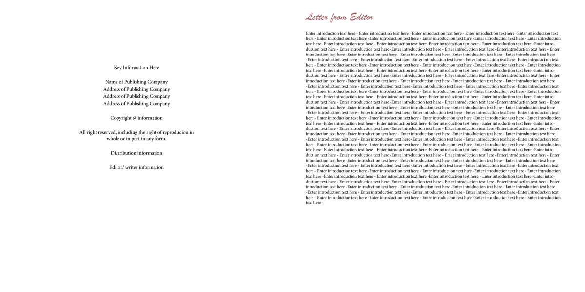 Catalogue Design by Maffewsdesign for this project | Design #3963786