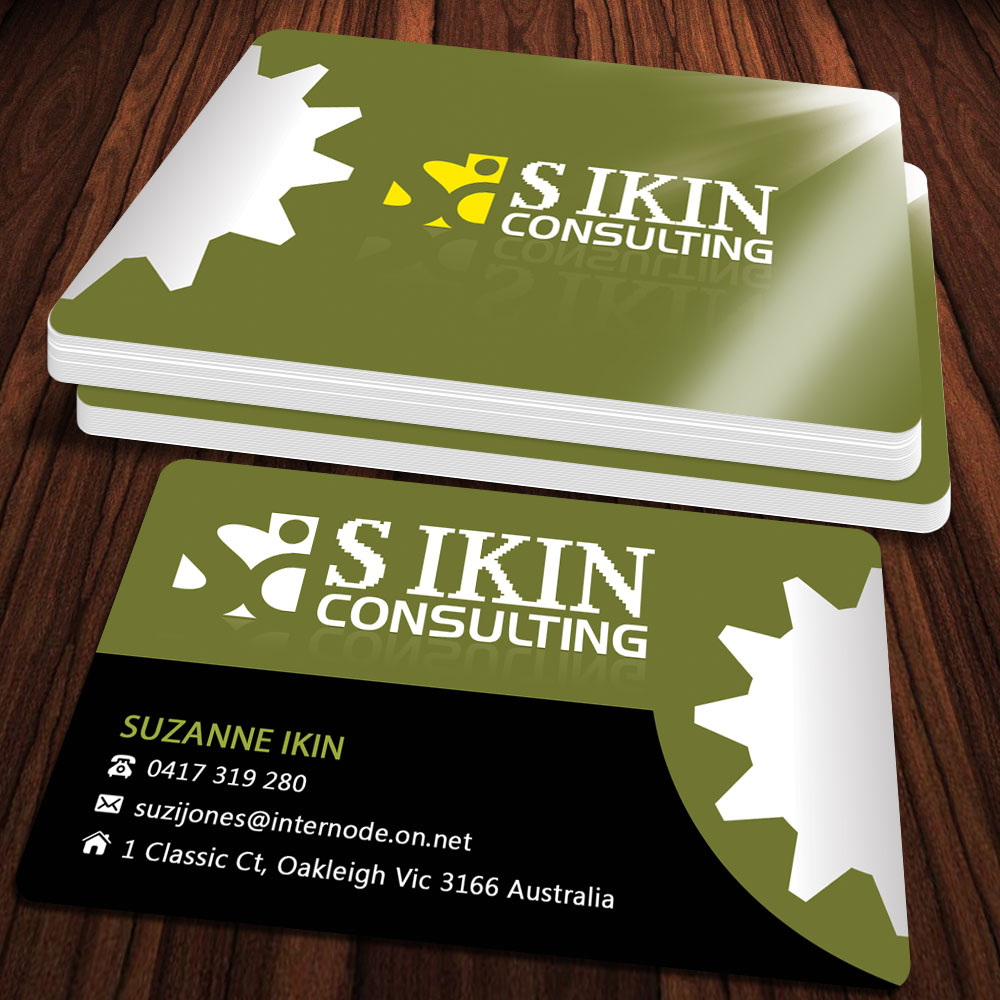 Design de Carte de Visite par Sandaruwan pour S Ikin Consulting | Design #3942595