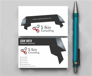 Business Card Design by AwsomeD for S Ikin Consulting | Design: #3947828
