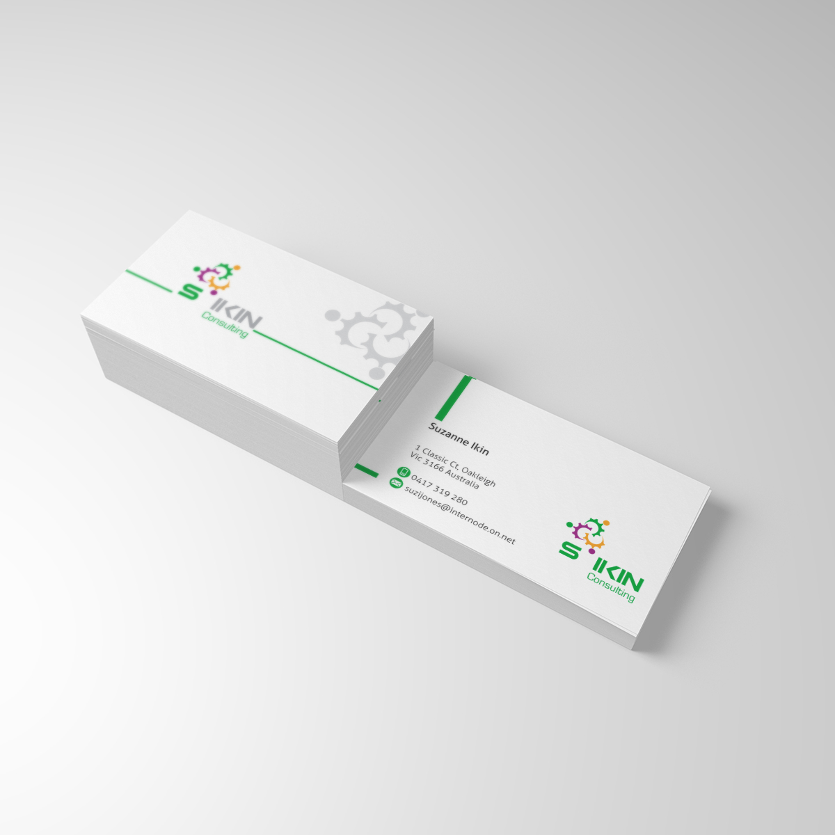 Business Card Design by dkthedon for S Ikin Consulting | Design #3972180
