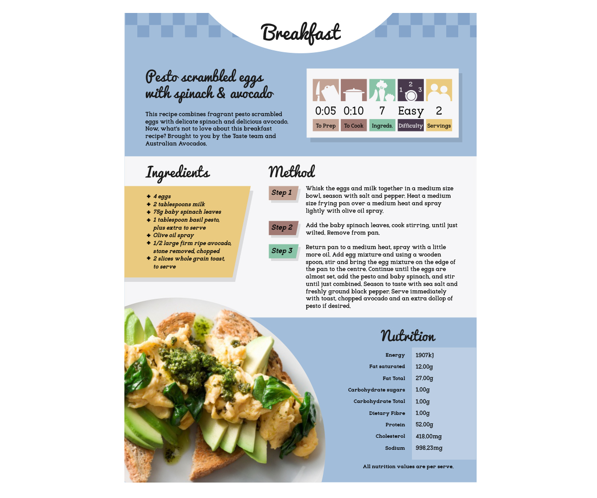 Menu Design by Gablab for this project | Design #4000174