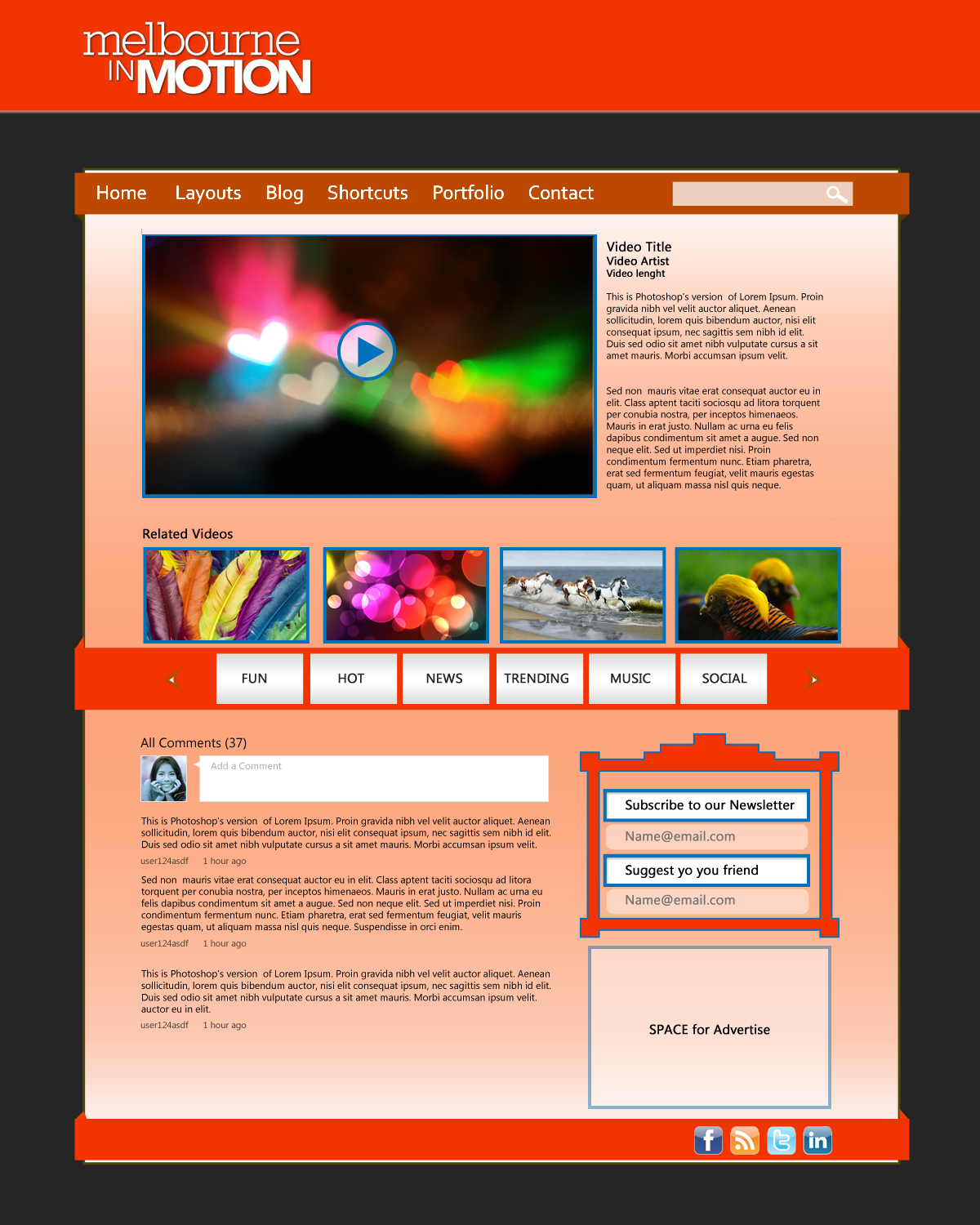 YouTube Design by WirePaper for this project | Design #1084950