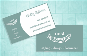 Business Card Design by HollyBlue Studio for this project | Design: #3943329