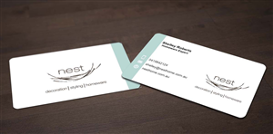 Interior Design/ decoration business card design | Diseño de Tarjeta de Presentación por Pointless Pixels India