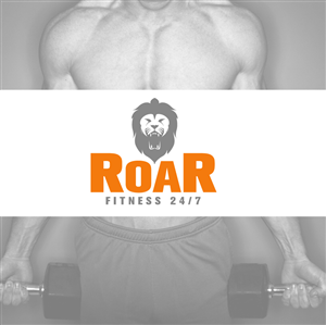 Diseño de Logo por J. Brandt Studio para RoarFitness247 | Diseño: #3942569