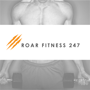 Diseño de Logo por J. Brandt Studio para RoarFitness247 | Diseño: #3950061