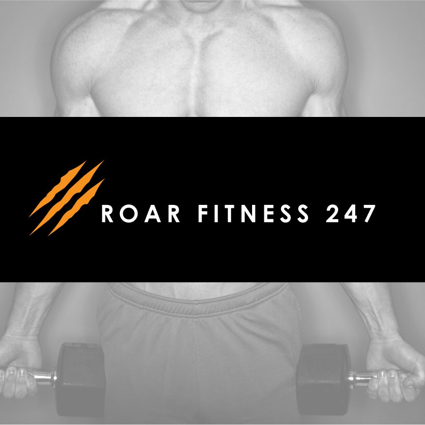 Diseño de Logo por J. Brandt Studio para RoarFitness247 | Diseño #3950063