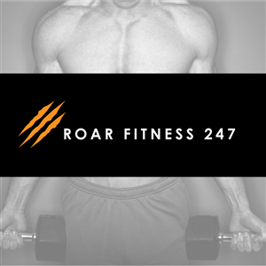 Diseño de Logo por J. Brandt Studio para RoarFitness247 | Diseño: #3950063
