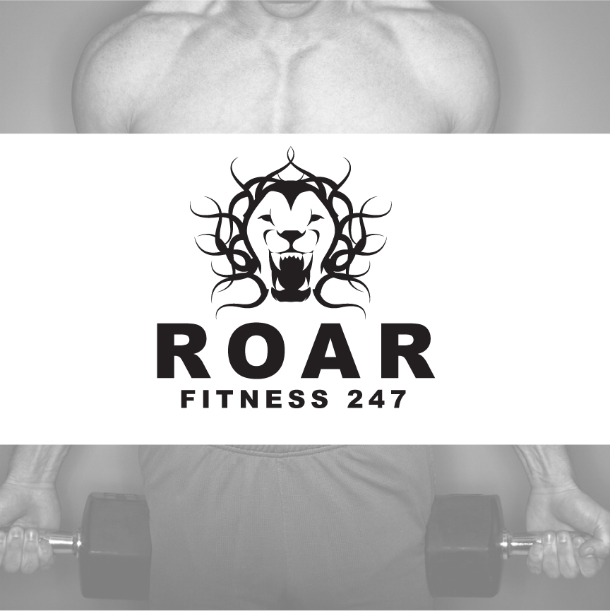 Diseño de Logo por J. Brandt Studio para RoarFitness247 | Diseño #3950071